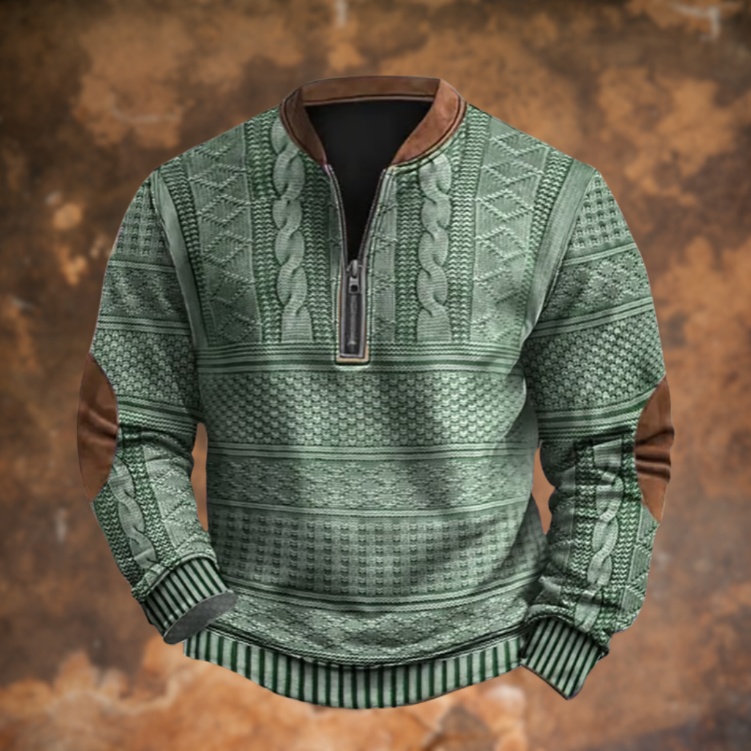 Nathan | Stilren Halv-Zip Tröja