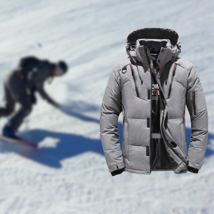 Mark | Vadderad jacka med luva