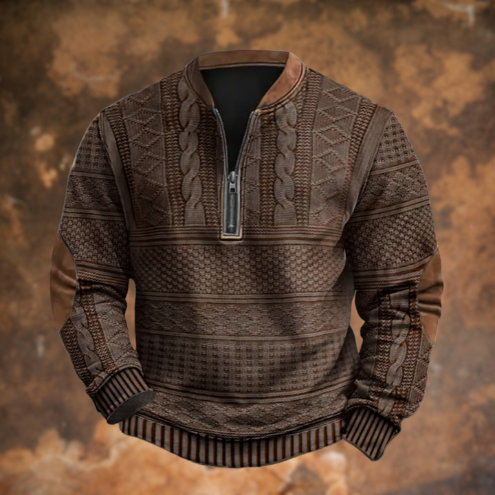Nathan | Stilren Halv-Zip Tröja