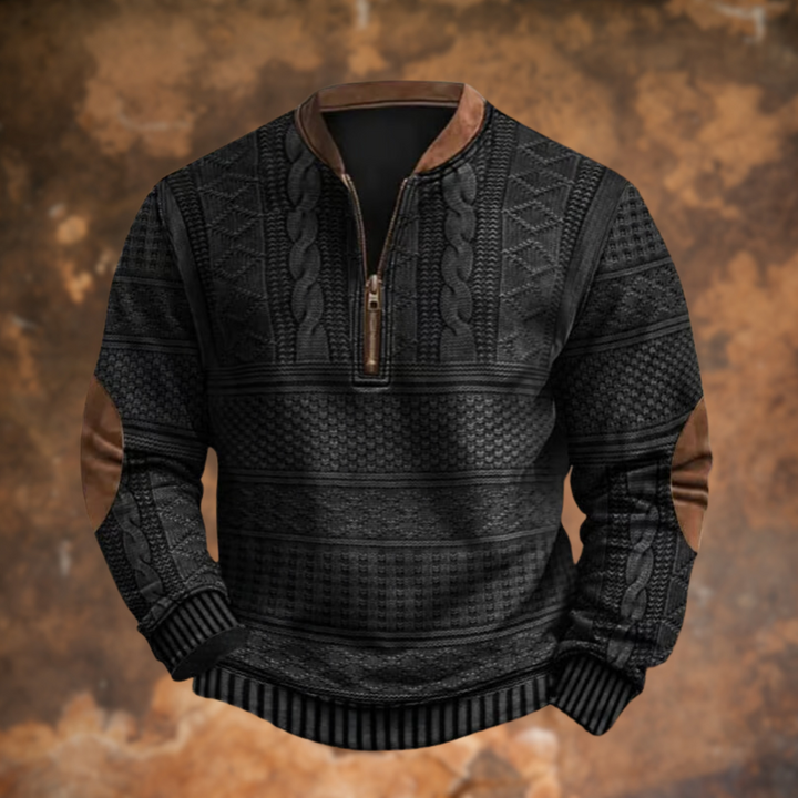 Nathan | Stilren Halv-Zip Tröja