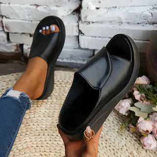Eliza | Ortopediska Slip-on Wedge Sandaler