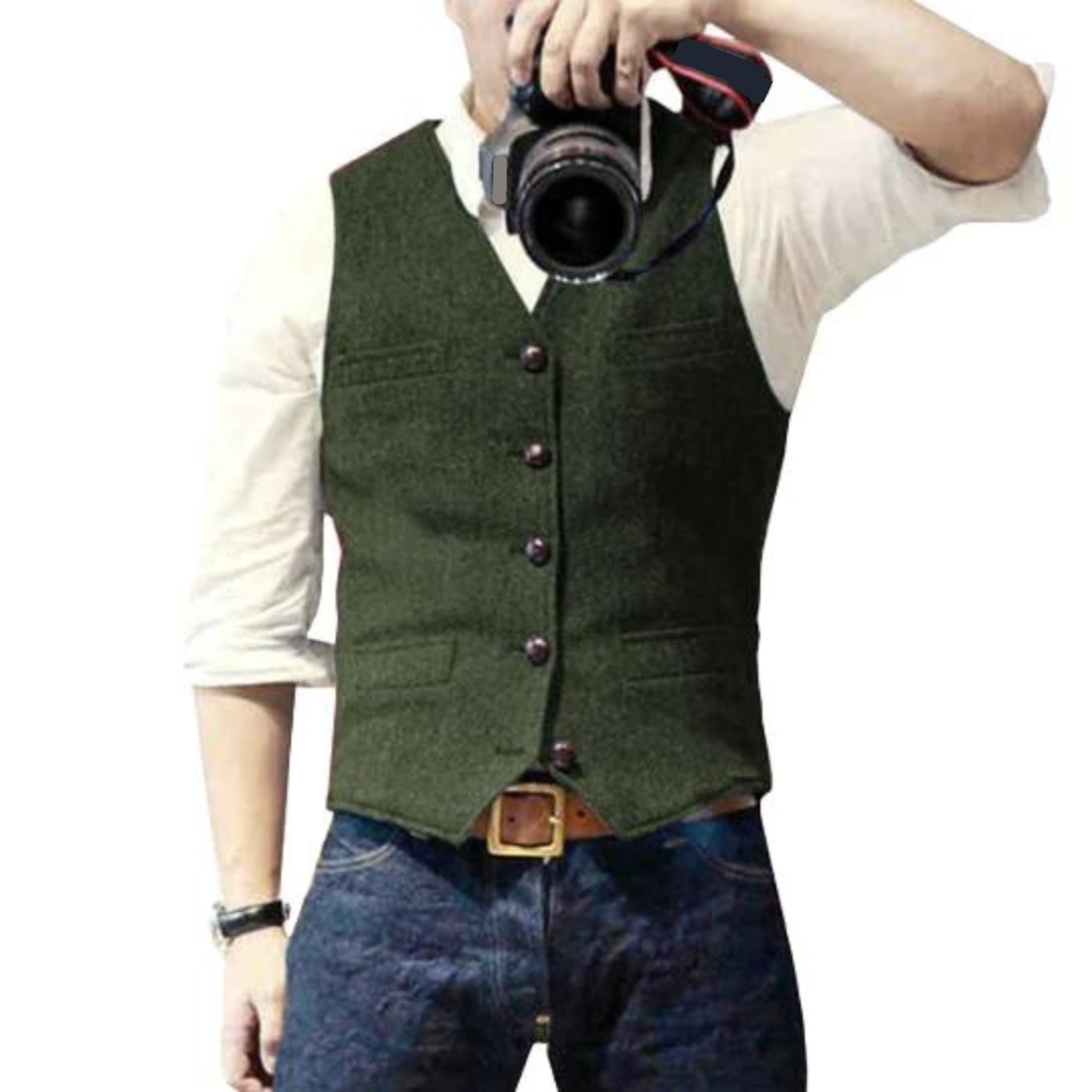 Jeremy | Väst med stilren design