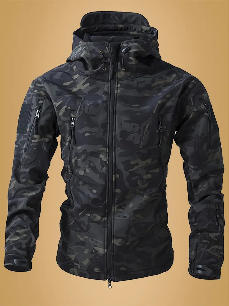 Jeffrey | Army-Pullover med Hög Krage