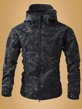 Jeffrey | Army-Pullover med Hög Krage
