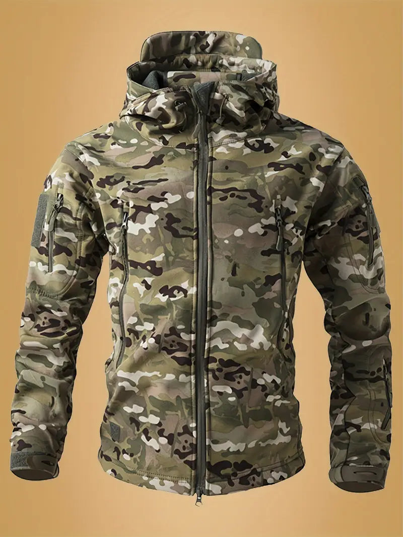 Jeffrey | Army-Pullover med Hög Krage