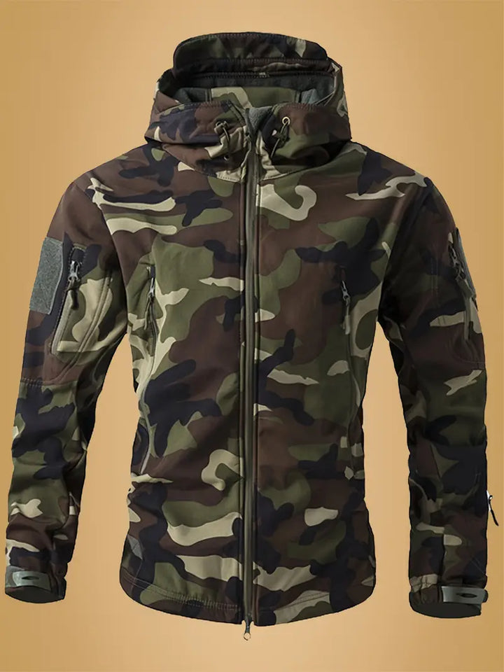 Jeffrey | Army-Pullover med Hög Krage