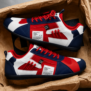 Axel | Färgglada bekväma retrosneakers