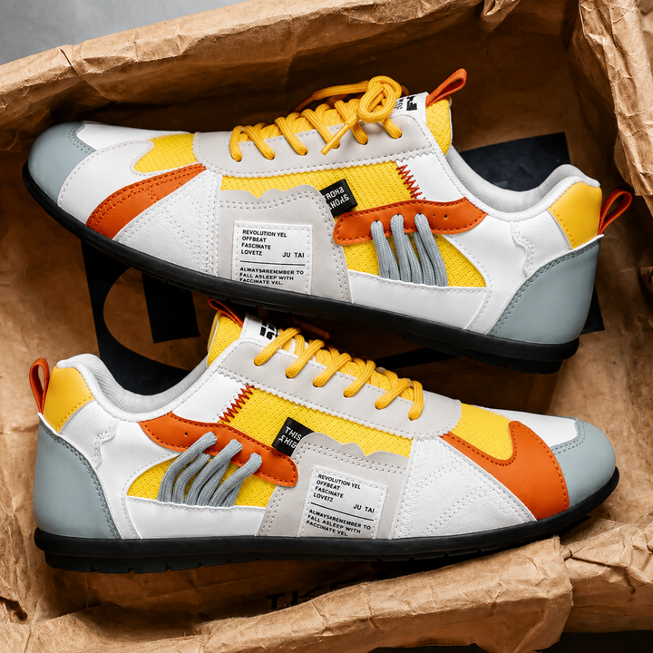 Axel | Färgglada bekväma retrosneakers