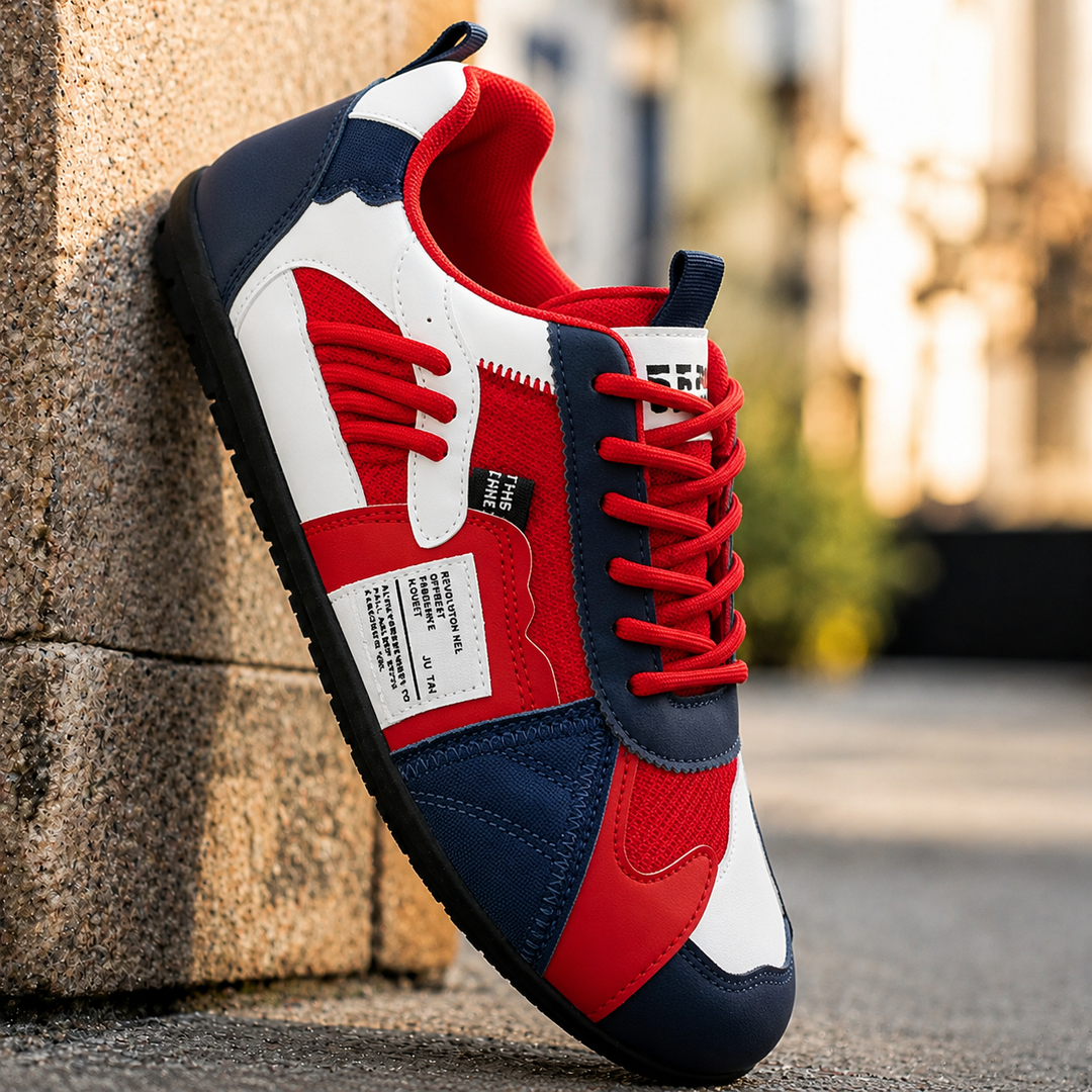 Axel | Färgglada bekväma retrosneakers