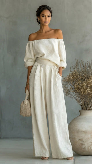 Arabella | Elegant Off Shoulder-Jumpsuit