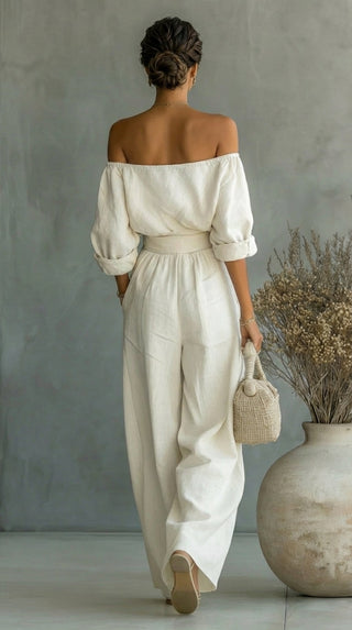 Arabella | Elegant Off Shoulder-Jumpsuit