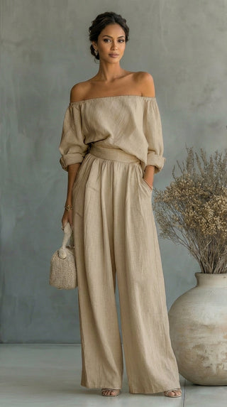 Arabella | Elegant Off Shoulder-Jumpsuit