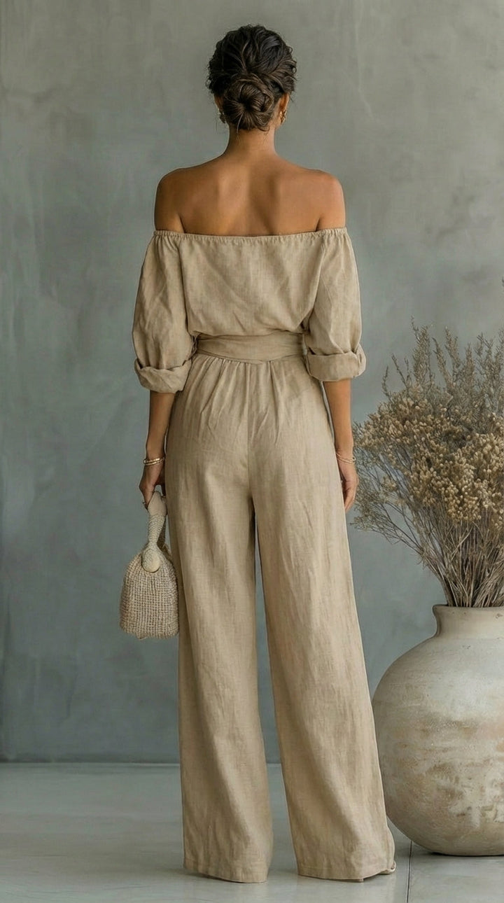 Arabella | Elegant Off Shoulder-Jumpsuit