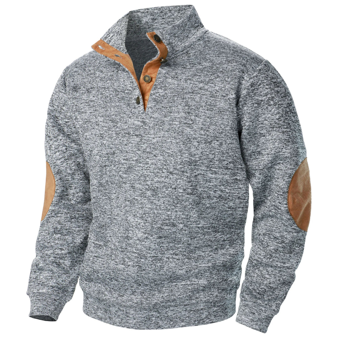 Martin | Henley-pullover med hög krage