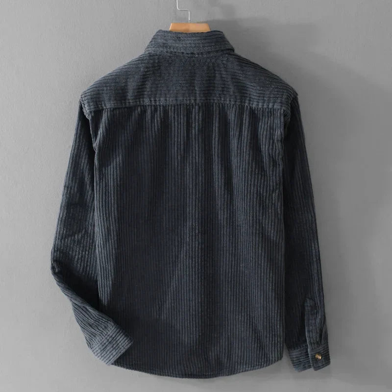 Hanz | Mjuk Cordskjorta