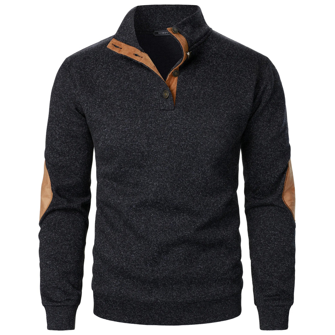Martin | Henley-pullover med hög krage