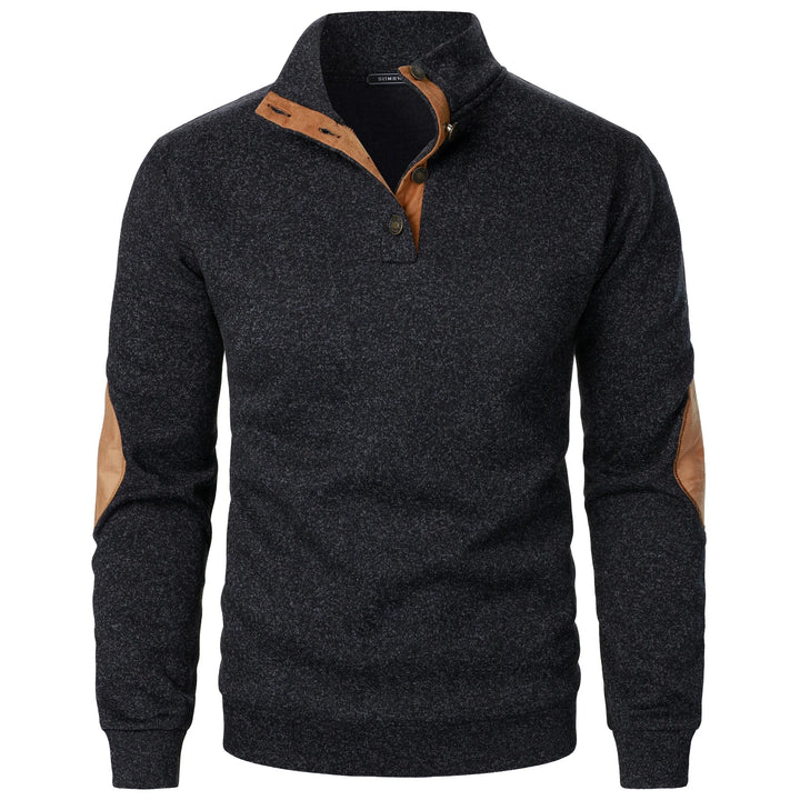 Martin | Henley-pullover med hög krage
