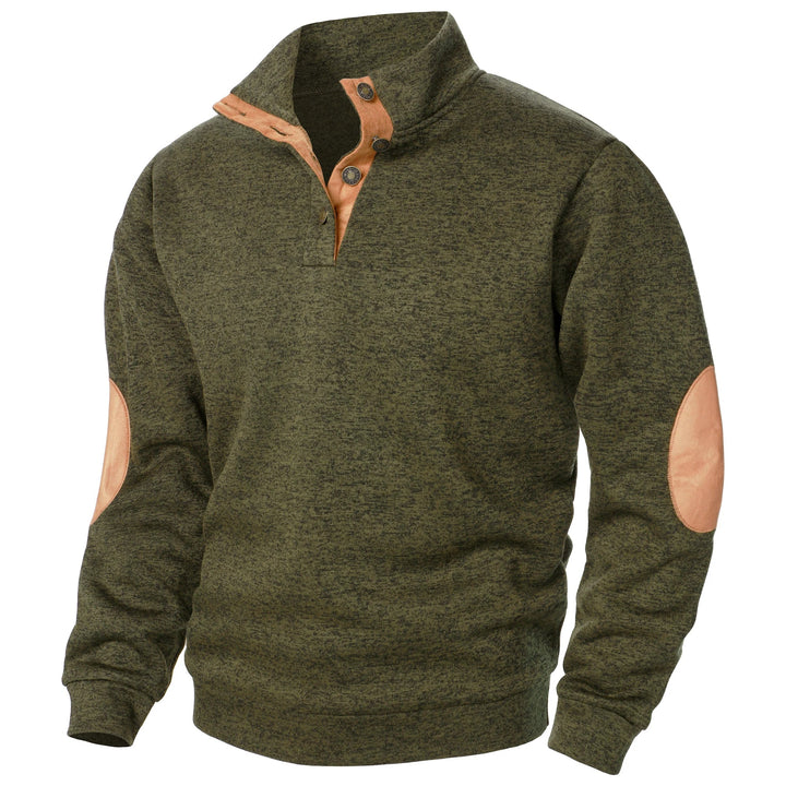 Martin | Henley-pullover med hög krage