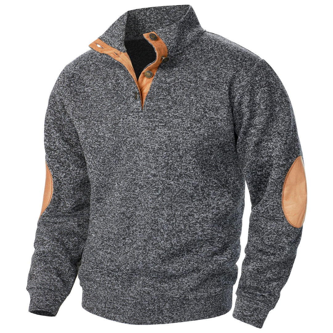 Martin | Henley-pullover med hög krage