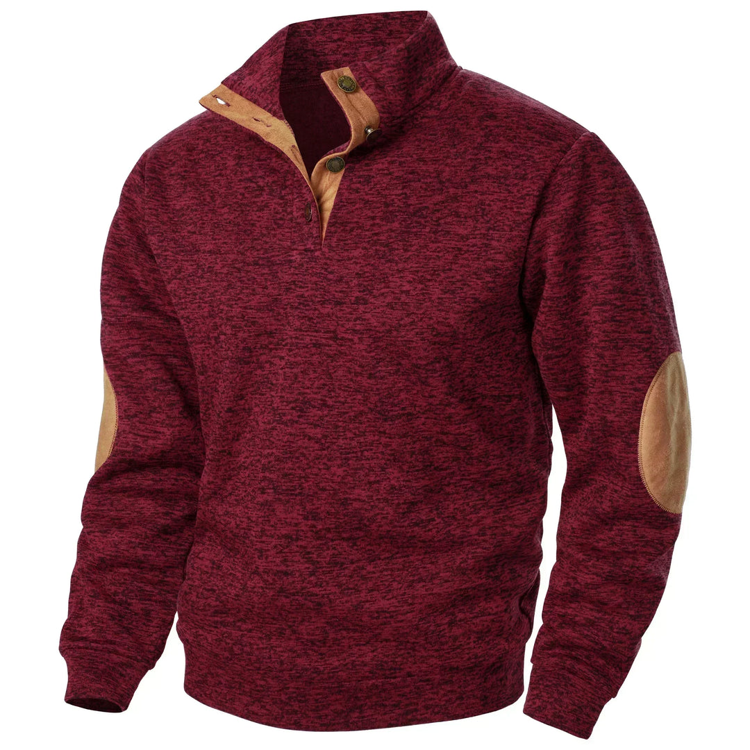 Martin | Henley-pullover med hög krage