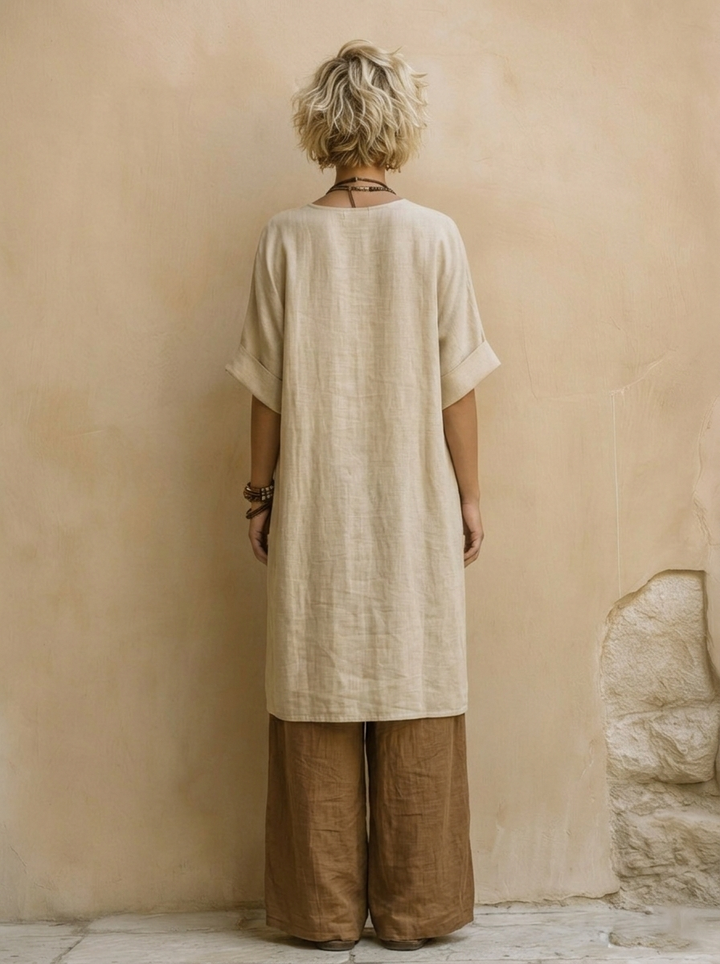 Valentina | Komplett Bohemisk Lång Broderad