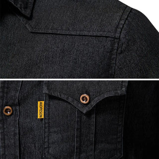 Xeric | Knäppt Jeansskjorta