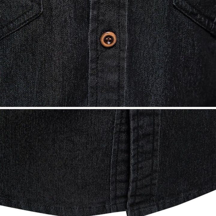 Xeric | Knäppt Jeansskjorta