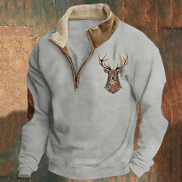 William | Halvzip-pullover