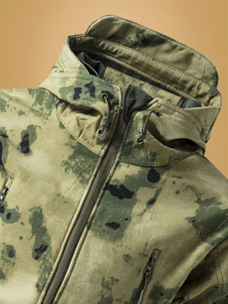 Jeffrey | Army-Pullover med Hög Krage