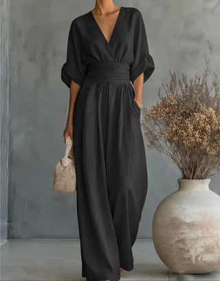 Chiara | Lång Jumpsuit med Tryck