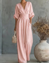 Chiara | Lång Jumpsuit med Tryck