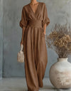 Chiara | Lång Jumpsuit med Tryck