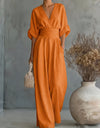 Chiara | Lång Jumpsuit med Tryck