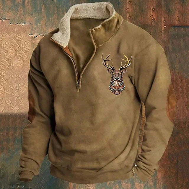 William | Halvzip-pullover