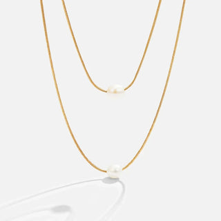 Sofistikerad Lagerpärlans Halsband
