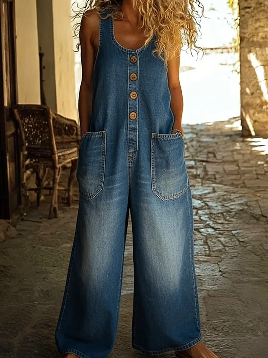 Tuva – Jumpsuit i denim