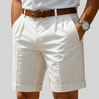 Stilrena shorts med veck