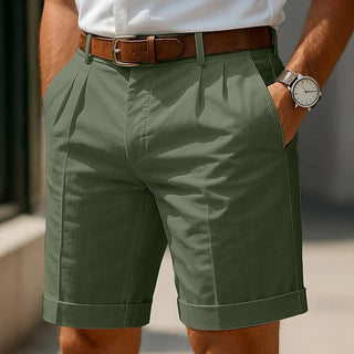 Stilrena shorts med veck
