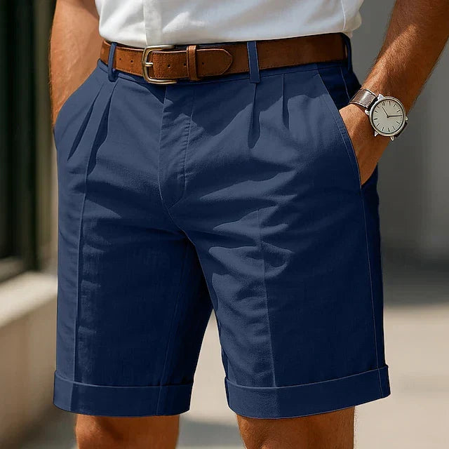 Stilrena shorts med veck